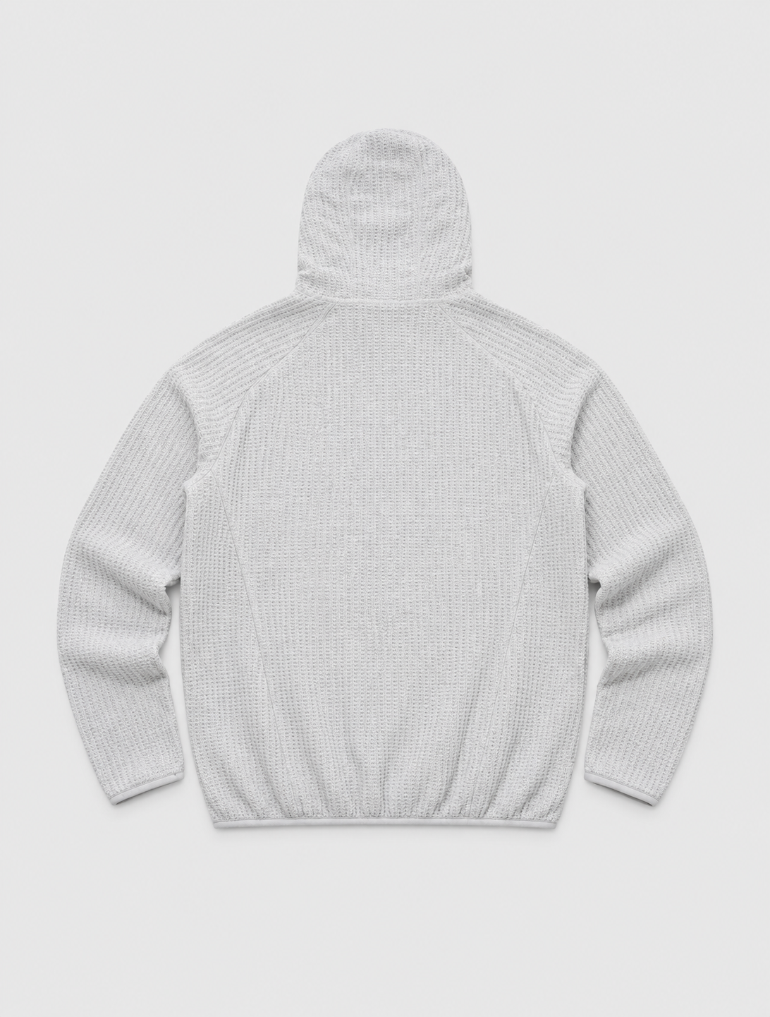 Lightweight Grid Texture Hoodie
