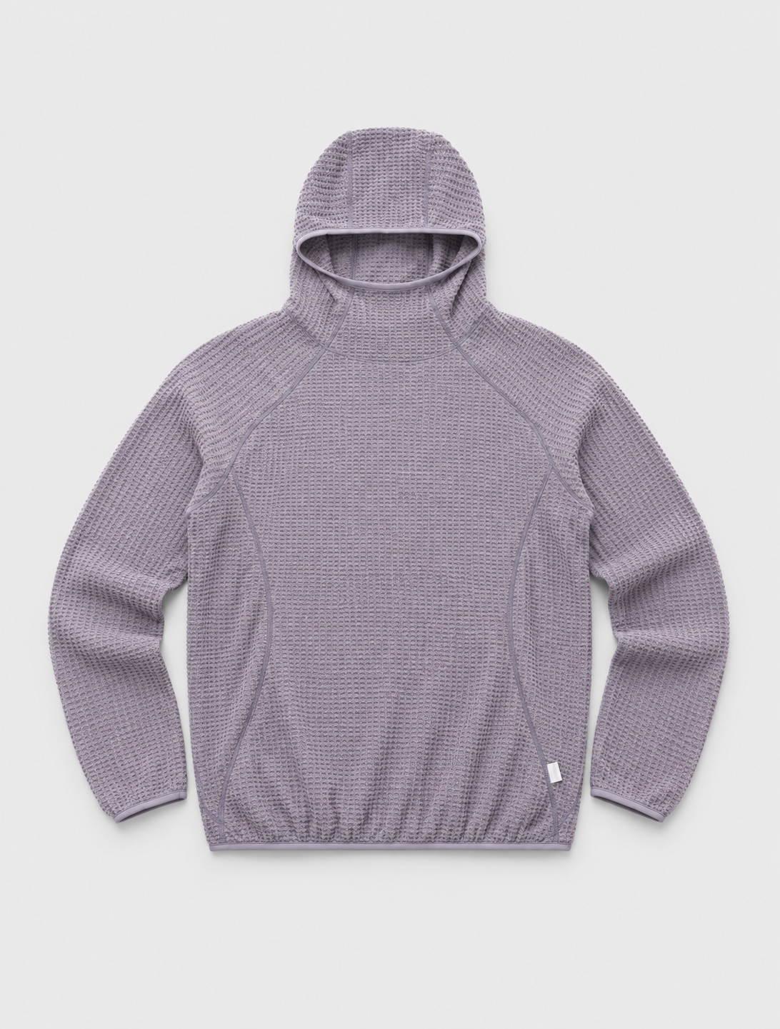 Lightweight Grid Texture Hoodie