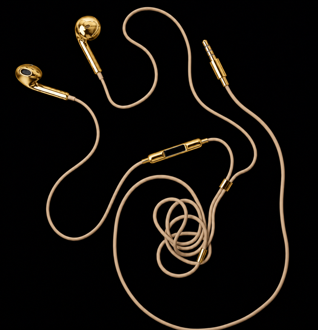 Chrome Wired Earbuds