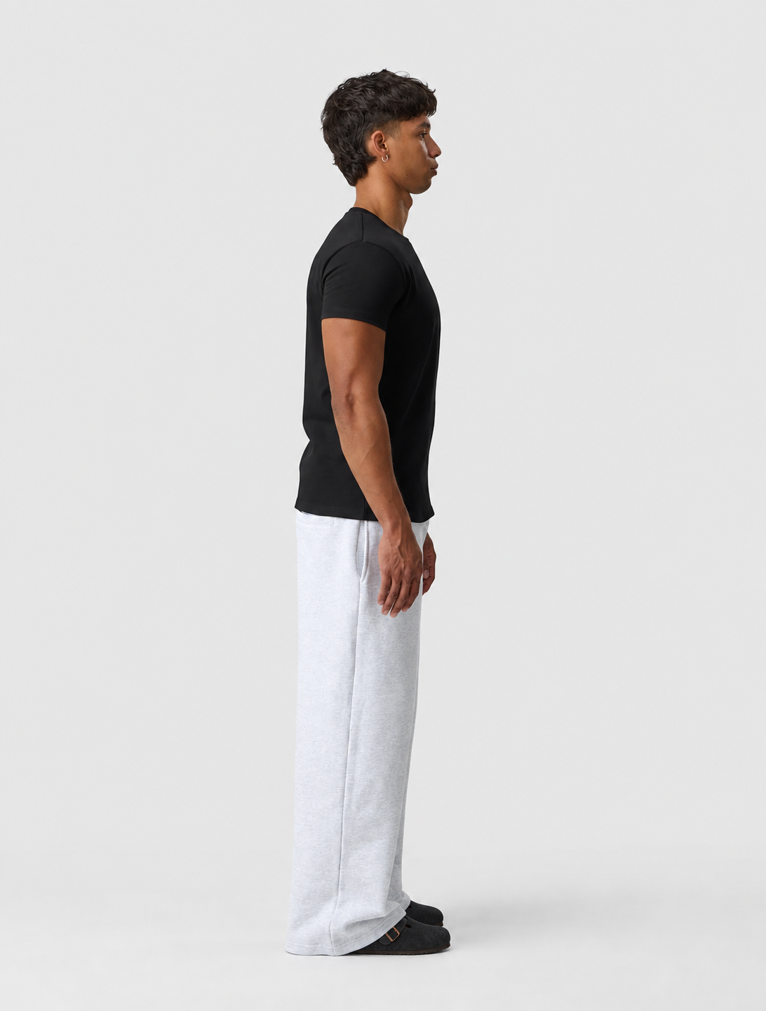 Black Baby Tee - Mens