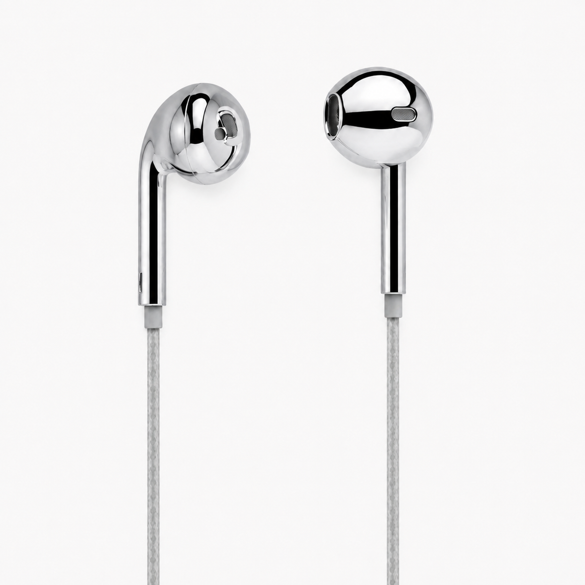 Chrome Wired Earbuds VIP