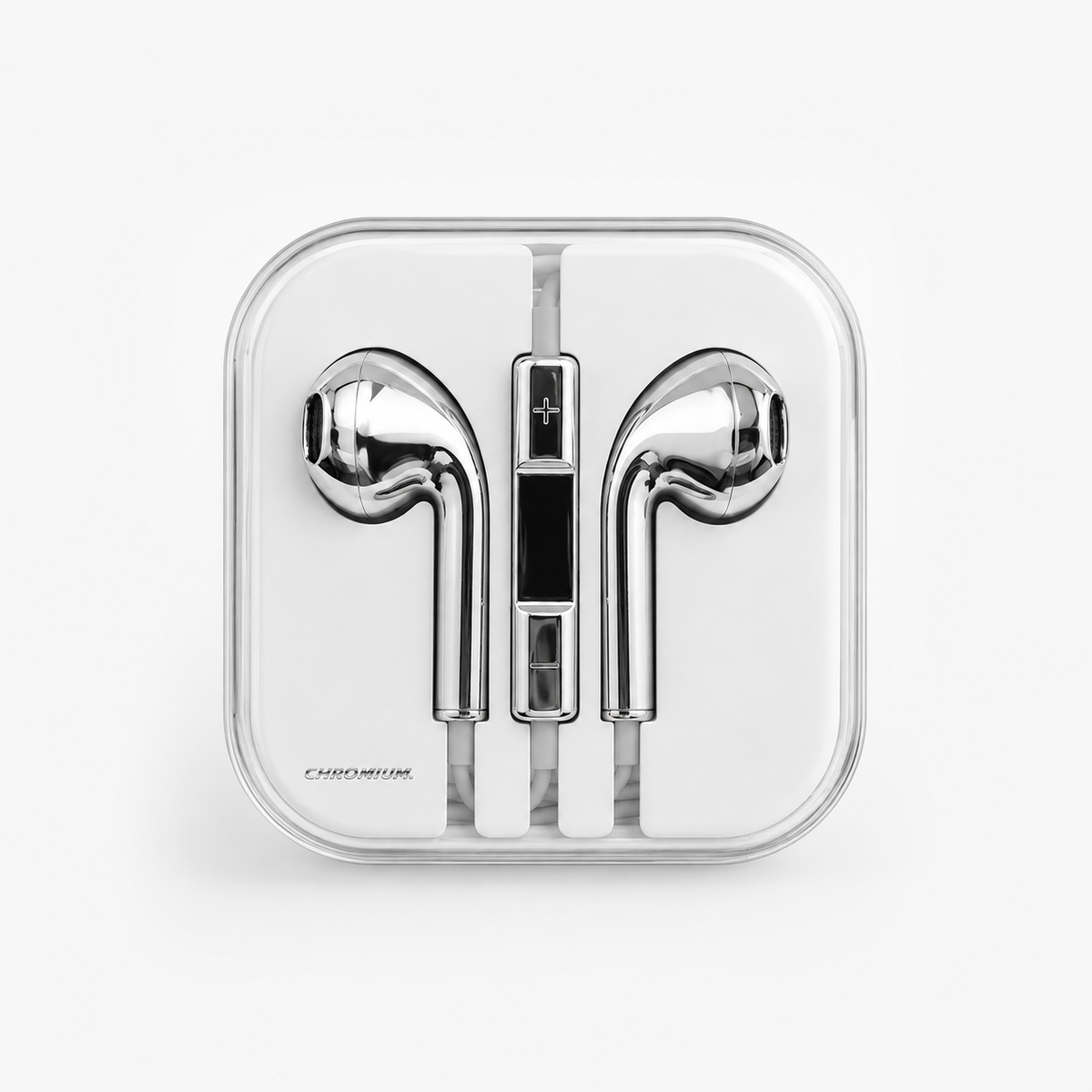 Chrome Wired Earbuds VIP