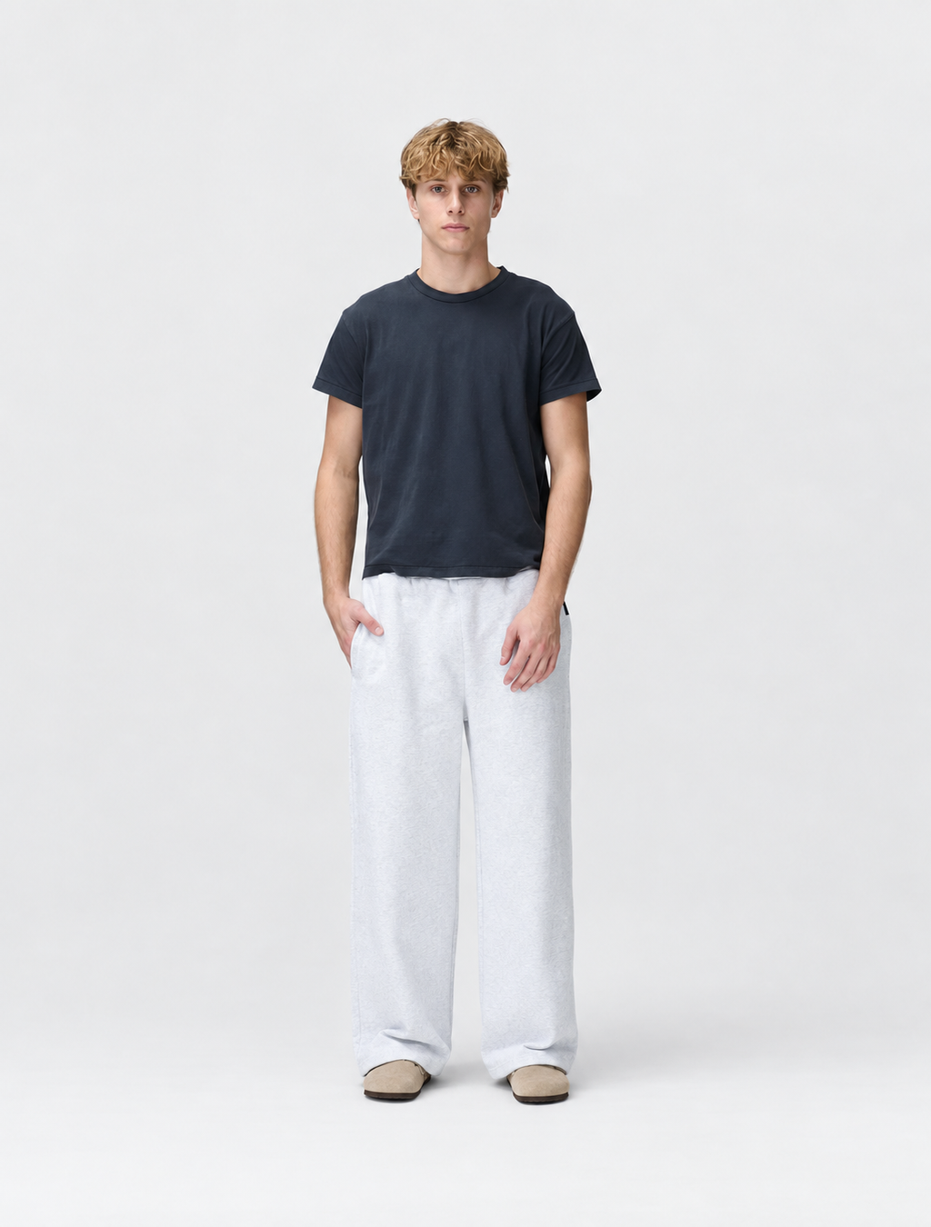 Grey Baggy Sweatpants