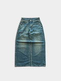 Vintage Wash Denim Jeans