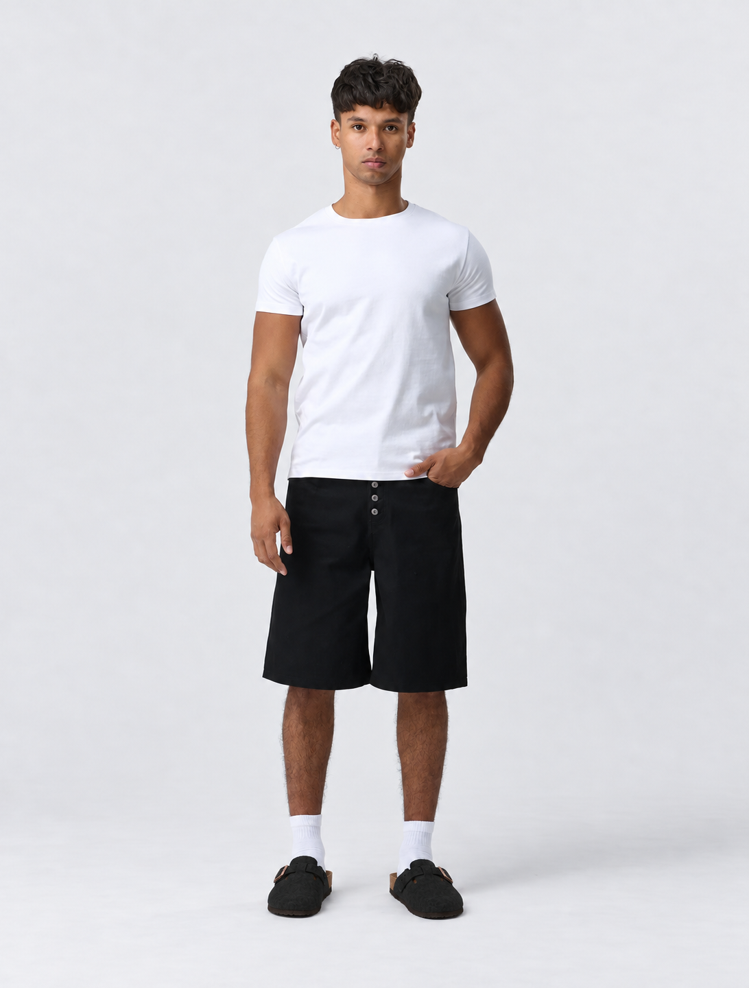 Black Selvedge Jorts