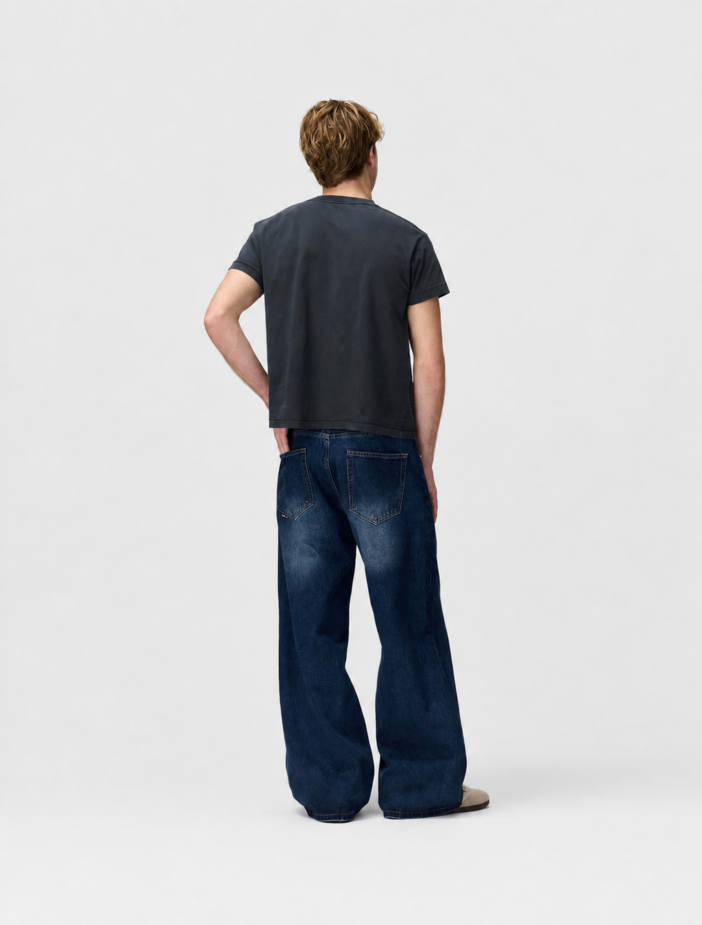 Blue Wash Denim Jeans