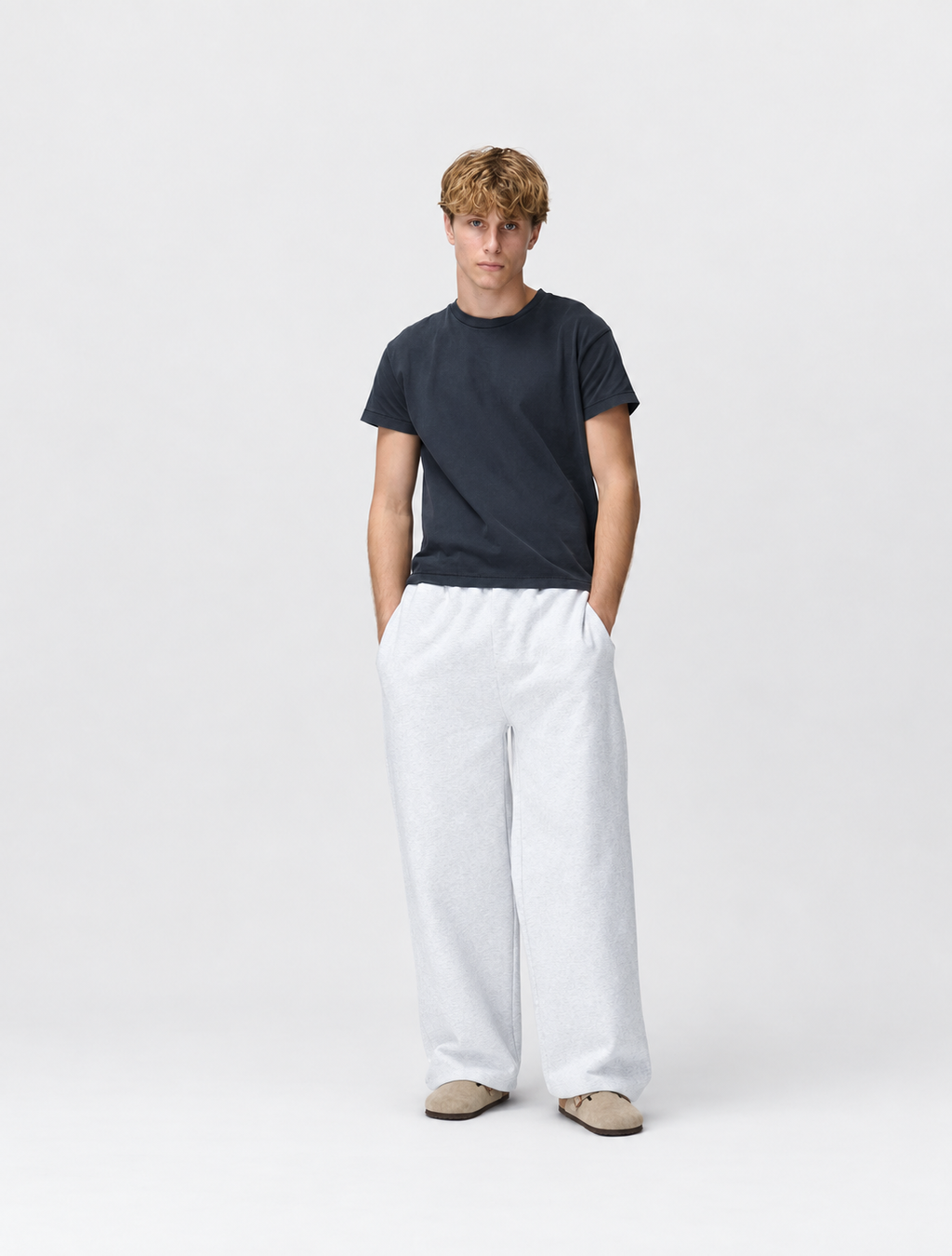 Grey Baggy Sweatpants