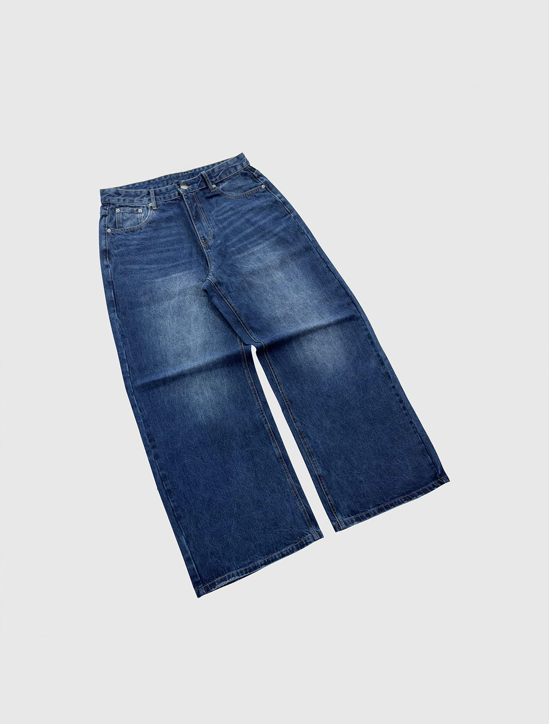 Blue Wash Denim Jeans