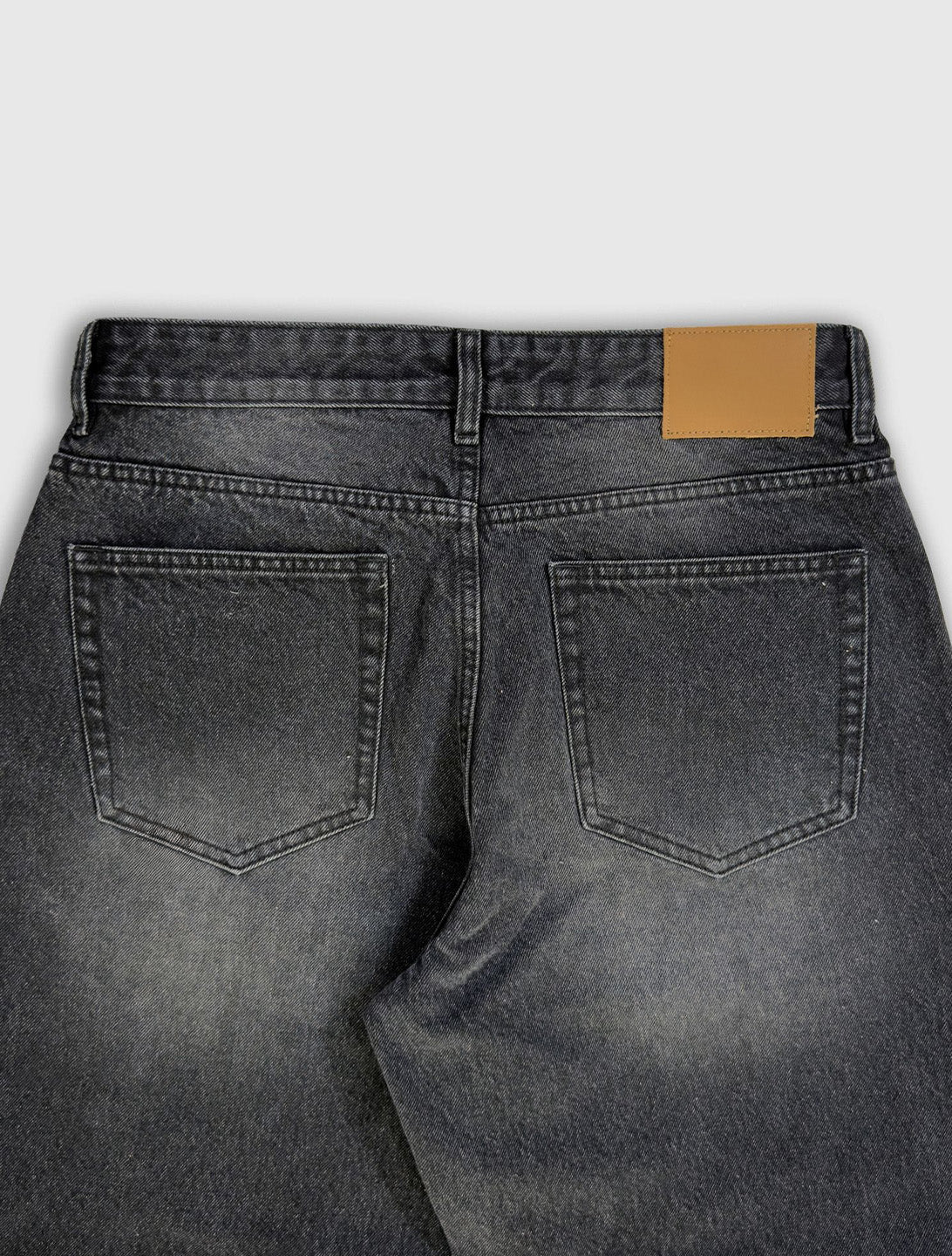 Stone Wash Denim Jeans