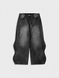 Wave Washed Baggy Jeans